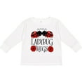 thumbnail image 3 of Inktastic Ladybug Hugs Cute Pair of Ladybugs Boys or Girls Long Sleeve Toddler T-Shirt, 3 of 5