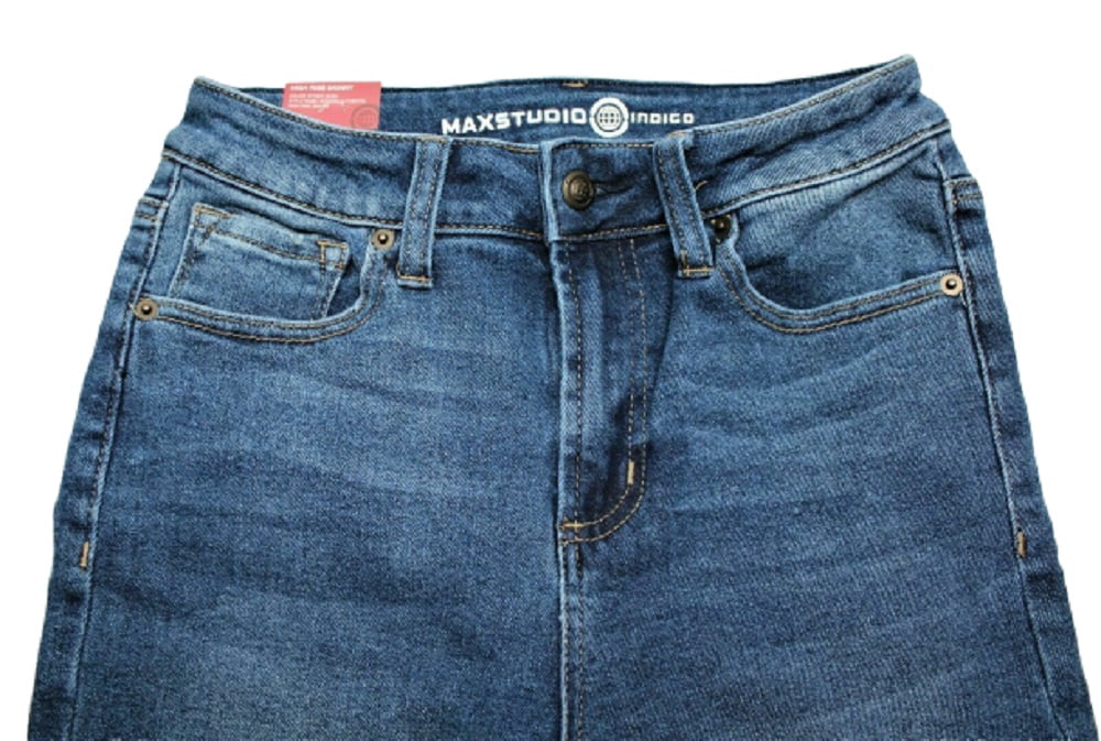 Rise Skinny Jeans Stretch In Ryder wash 