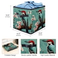 thumbnail image 3 of Woodpecker Foldable Toy Storage Baskets, Storage Bins with Handle, 10.8"x10.5"x10.6", Large Capacity, 3 of 6