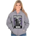 thumbnail image 3 of the Phantom Original Hero Superhero Zip Up Hoodie Men's Women's Brisco Brands S, 3 of 6