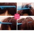 thumbnail image 2 of 1 Set Peigne à Cheveux Belle Brosse de Salon Style Non Résistance Peignage Dent Circulaire Résistant à l'Usure Mince Cheveux Pics Conception Unique Couleur Mixte 1pcs, 2 of 8