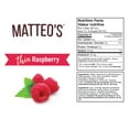 thumbnail image 5 of Matteo's Sugar Free Fruit Syrup, Raspberry, 750mL, 0 Calories, 0 Sugar, (Single Bottle), 5 of 5