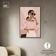 thumbnail image 5 of Simple Pink Look Canvas Fashion Art Prints by Art Remedy, Black Frame, 30 x 45, 5 of 7