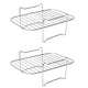 thumbnail image 1 of 2X Estante para Freidora de Aire para Ninja DZ201/DZ401 Foodi Accesorios Estante Deshidratador Apilable Multicapa de Acero Inoxidable, 1 of 8