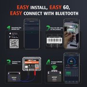 ANCEL Car 12V Battery Tester Battery Health Monitor Bluetooth Cranking Charging Test Car Battery Health Analyzer for iOS & Android