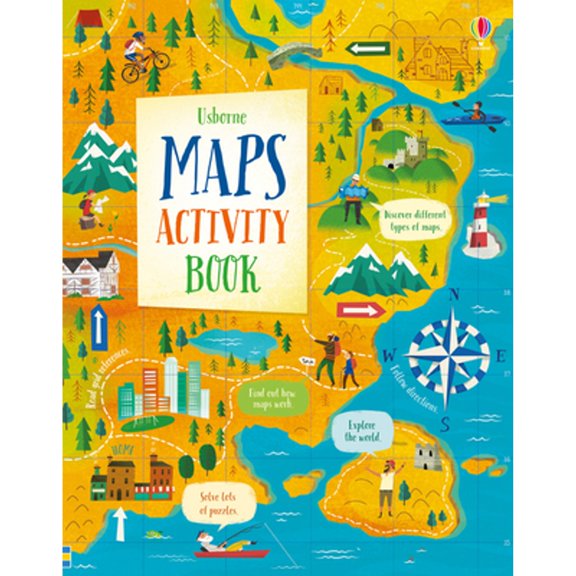 Pre-Owned Maps Activity Book (Paperback) 1474952844 9781474952842