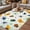 Green, variant on Cute Butterfly Dragonfly Outdoor Rug for Patio/Deck/Porch, Non-Slip Large Area Rug 6 x 9 Ft, Farmhouse Botanical Floral Blue Indoor Outdoor Rugs Washable Area Rugs, Camping Rug Carpet Runner