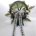 thumbnail image 2 of Invierno Retro Farmhouse Wagon Wheel Wreath Vintage Farmhouse Wreath Corona De Navidad Para Puerta Delantera Holiday Wreath Scienceny HA039232-00, 2 of 6