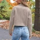 thumbnail image 5 of Chaquetas y abrigos casuales de manga larga sin capucha para mujer, de moda, de colores, con cremallera y bolsillo, chaqueta de gamuza, chaqueta de poliéster para mujer., 5 of 6