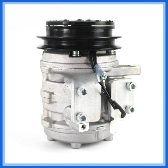 447200-7443 T0070-87290 A/C Compressor with Clutch for for Kubota M9000-CAB M9000DT-CAB U35-S2 Tractors