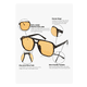thumbnail image 4 of Lentes De Sol Estilo Vintage Modelo Negro, 4 of 4