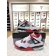 thumbnail image 1 of Ni - ke Size 5.5Y - Jordan 4 Retro Fire Red GS (2020) White Black Tech Grey 408452 160, 1 of 5