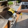 thumbnail image 2 of Cepillo eléctrico para parrilla, cepillo limpiador para barbacoa, herramienta de limpieza práctica y compacta. Amarillo, 2 of 9