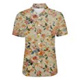 thumbnail image 4 of QASIEATN Women's Shirts Summer Lightweight Blouses Short Sleeve Shirts for Women Collared Casual Tops, 4 of 5