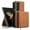 Brown, variant on For Samsung Galaxy Z Fold 6 Case,[Magnetic Detachable Flip Zipper Purse][Compatible with Mag-Safe] [With Card Slots] PU Leather Kickstand Shockproof Rugged Anti-fall Phone Case Cover,Blue