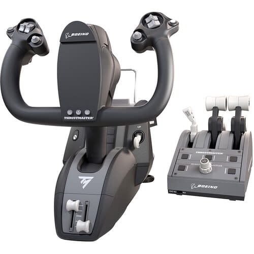 Thrustmaster Yoke Pack Boeing Edition Flight Stick & Quadrant Bundle, Black