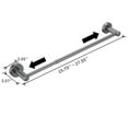 thumbnail image 3 of Tcbosik 16"-27" Adjustable Towel Bar Thicken Aluminum Towel Rack for Bathroom Kitchen, Gray, 3 of 7