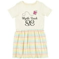thumbnail image 3 of Inktastic Myrtle Beach South Carolina Girls Toddler Dress, 3 of 5