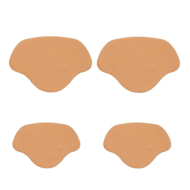 Baohd Semelles de Talon pour Réparation de Talon pour Hommes et Femmes Talons Hauts Jaune