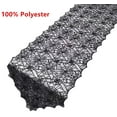 thumbnail image 2 of 2 Pack Halloween Table Runners with Spider Web Lace Festival Table Runner Halloween Table Decorations for Parties & Gatherings, 100% Polyester, Machine Washable,18x72 Incha, 2 of 5