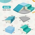 thumbnail image 3 of Kselythan Climb and Crawl Activity Play Set, 4 Pieces Safe Soft Foam Block Playset, Baby Climbing Blocks and Indoor Play Gym, Foam Play Gym Climbing Structures, 3 of 7