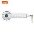 thumbnail image 1 of Cerradura de perilla de puerta Cerradura de manija de huella digital compatible con Bluetooth (Plata con Tuya), 1 of 7
