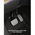 thumbnail image 2 of Aluminum Self-Flip Lock Performance Pedal Sets Accelerator Brake Pedals Cover for Tesla Model 3 & Model Y Non-Slip Protector Accessories Foot Pedal Pad Replacement M3 (21-23)/MY, 2 of 5