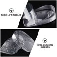 thumbnail image 3 of Semelles Invisibles pour Hommes Coussin en Gel Confortable Transparent s'Adapte Parfaitement aux Talons, 3 of 9