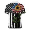 thumbnail image 5 of YDLCAFD Male Summer Independence Day Zipper Tops Holiday Celebration Full Print Short Sleeve Blouse, 5 of 5