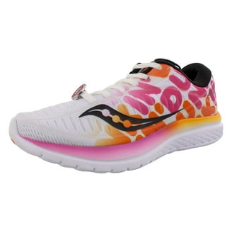 Saucony Cohesion 6 Scarpe Da Corsa Bambina (Little Kid/Big Kid) – Rosa/Bianco, Taglia 4 US, Con Lacci