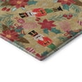 thumbnail image 3 of Addison Rugs Mayfield Premium Machine Washable Transitional Holiday Nutcracker Gold Rectangle Rug, 9' x 12', 3 of 7