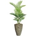 thumbnail image 1 of Vintage Home Artificial Faux Real Touch 70" Tall Real Touch Palm Tree And Fiberstone Planter, 1 of 3