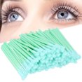 thumbnail image 2 of 100PCS desechable Mascara cepillo varitas pestañas extensión cejas pestañas maquillaje BrushesBall forma, 2 of 8