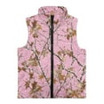 thumbnail image 4 of Pzuqiu Camo Hunting Kids Zip Up Vest Casual Clothes for Girls 7-8 Comfortable Winter Lightweight Sleeveless Fleece Jacket with Pocket Fall Outfits Fashion Clothing for Girls, 4 of 7