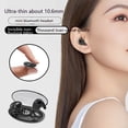 thumbnail image 3 of Auriculares para dormir laterales, auriculares inalámbricos invisibles para dormir, micrófono incorporado impermeable, auriculares Bluetooth con estuche de carga rápida (negro), 3 of 5