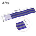 thumbnail image 2 of Uxcell Reflective Bands for Arm Wrist Ankle Leg 11x2 Inch Strip for Cycling Running Walking Blue 2 Pack, 2 of 5