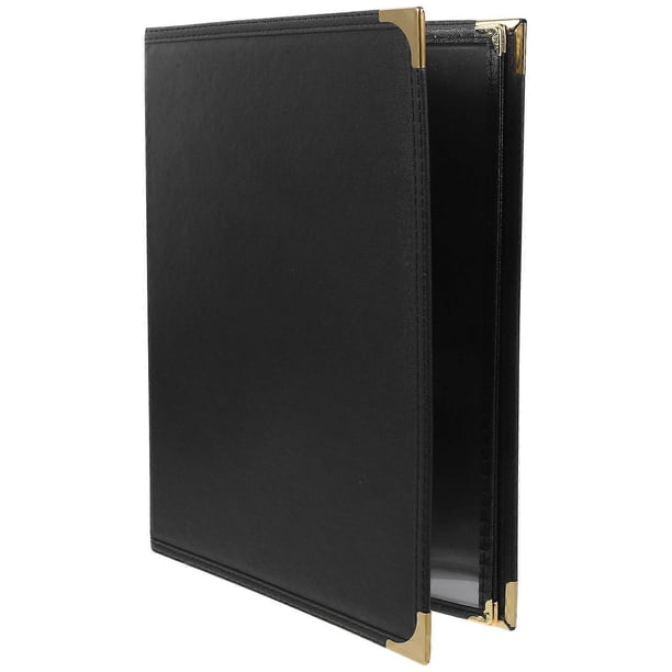 Menu Sleeve Coffee Bar Menu Cover Recipe Transparent Holder Menu PVC Protective Cover