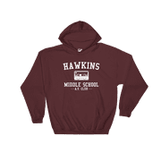 Stranger Things Hawkins Middle School AV Club Inspired Hoodie