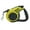 Yellow, variant on Retractable Dog Lead Heavy Duty Strong Nylon Extendable Non-Slip Handle Tape Ribbon Brake Pause Lock Pets One-Handed That Play Retractable Dog Leash Assorted Colours 3m (10ft)