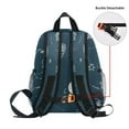 thumbnail image 6 of Mini Backpack Rockets and Planets Pattern - Durable with Safety Features for 3-8 Years, 6 of 9