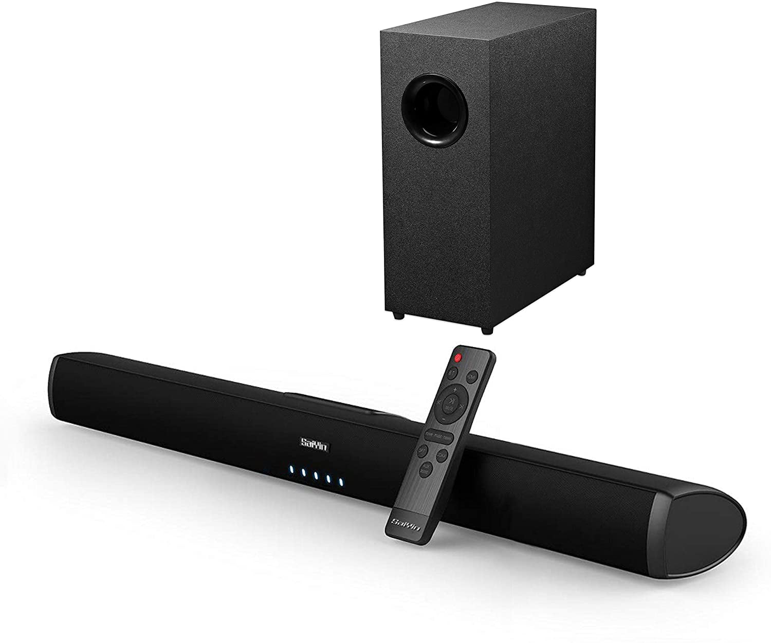 Mpow B6 40W Bluetooth 5.0 Lautsprecher TV Soundbar Subwoofer mit Fernbedienung 