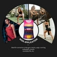 thumbnail image 7 of Logiee Neon Cassette Tape Print Women's Workout Tank Top, Dry Fit Summer Tank Top,Gym Yoga Workout Sports Tee,Sleeveless Athletic Shirts-, 7 of 7