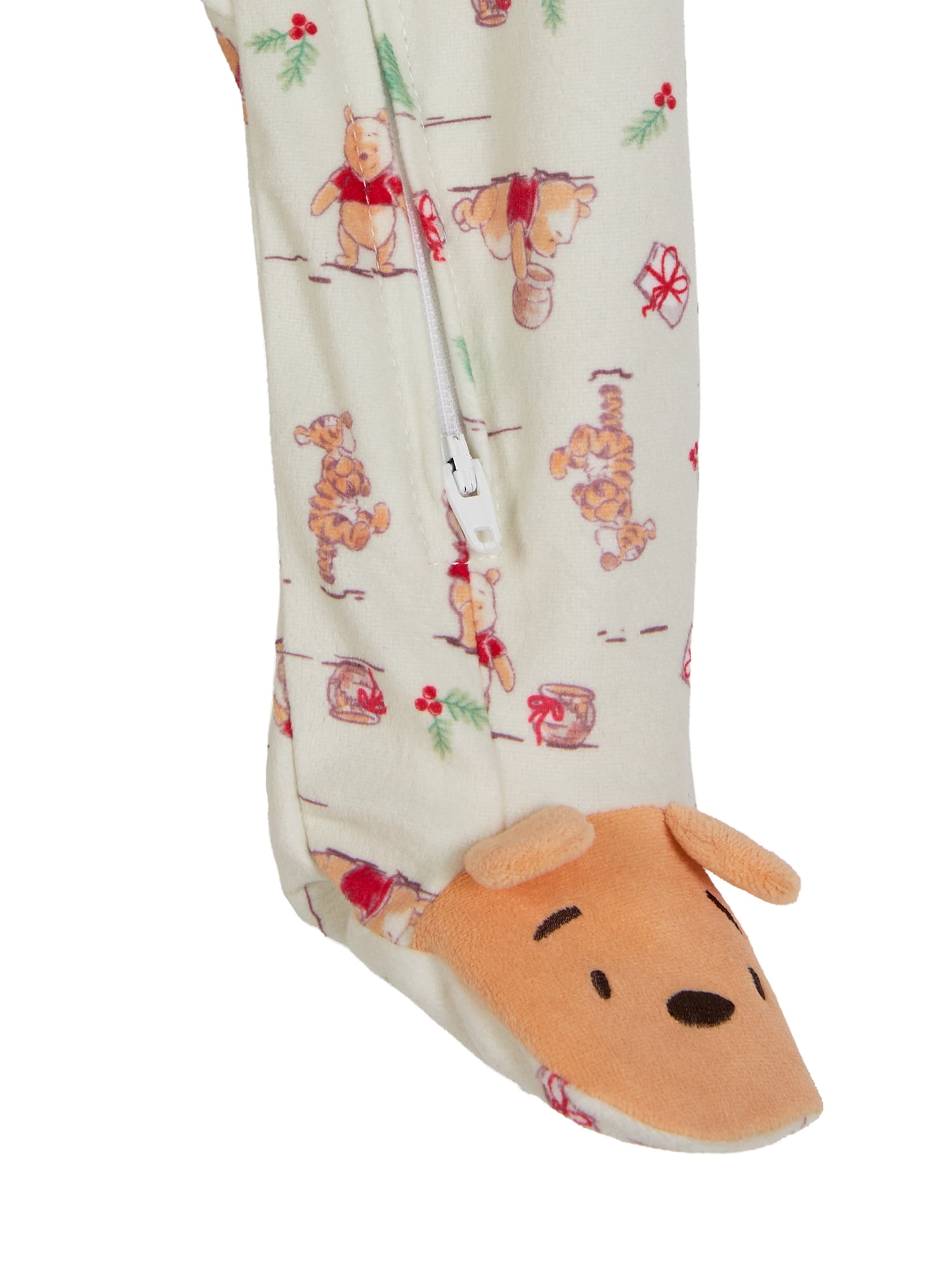 Winnie the Pooh Baby One-Piece Footed Sleep N' Play, Sizes Newborn-9 Months