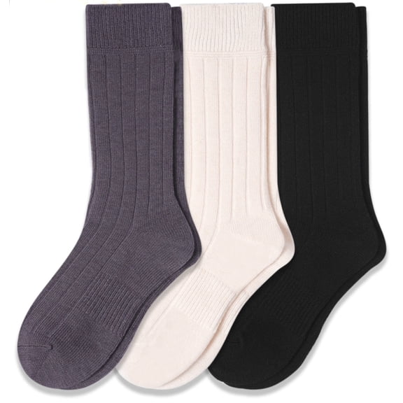 FREEYOKA Cozy Thermal Socks Women Knee High Socks Merino Wool Crew Boots Socks 3 Pair