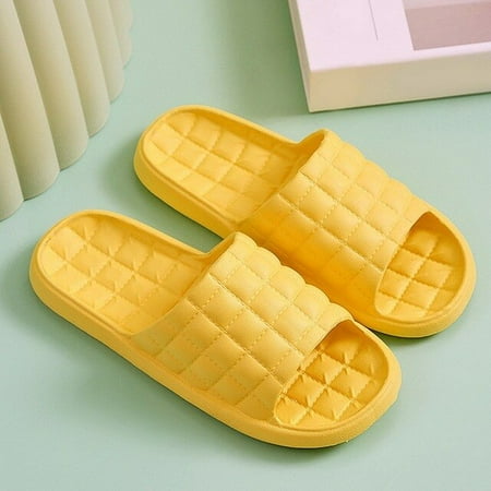 

CoCopeanut Men Indoor Slippers Floor Flat Shoes Summer Non-slip Flip Flops Bath slides Home Slipper Female Comfortable Zapatillas de hombre