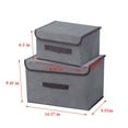thumbnail image 3 of Saving Sale! Cameland Storage Box, Toy Closet Storage Box, Quilt Storage Box, Clothes Storage Box, 2 Pcs，A Large And A Small, 3 of 6