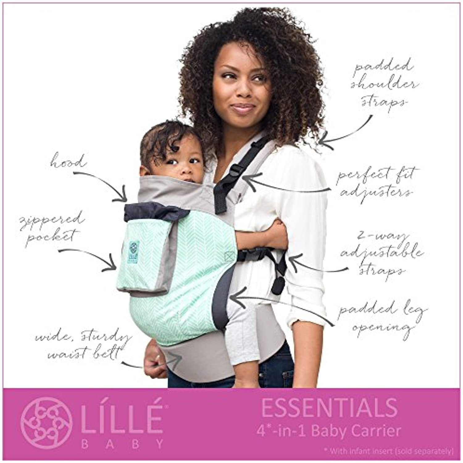 Lily baby carrier waxingit newborn
