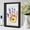 Black, variant on Wooden Transparent Handprint Frame DIY Craft Keepsake Kit Acrylic Boards Paint Pens Shadow Box Display Wall Tabletop Memory Gift for Families Couples Pets Grandparents Home Decor