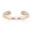 14K Rose Gold Plated 925 Sterling Silver, variant on 1/4 Cttw Round Moissanite Eternity Wedding Band Open Ring for Women 14K Yellow Gold Plated 925 Sterling Silver Stacking Engagement Ring Promise Anniversary Ring D Color VVS1 Jewelry Gift for Her 8