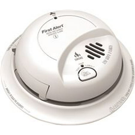 First Alert BRK SC9120B 85-Decibel Ionization Hardwired Smoke and Electrochemical Carbon Monoxide Detector with Battery Backup